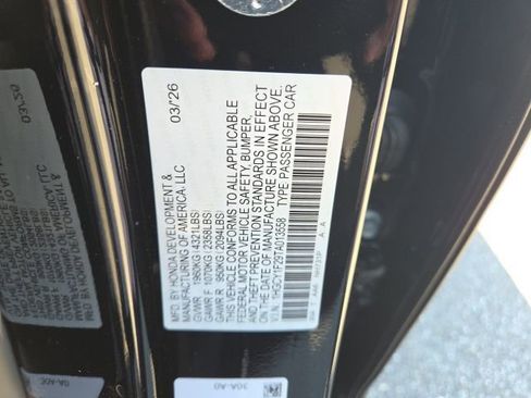 New 2026 Honda Accord LX image 15