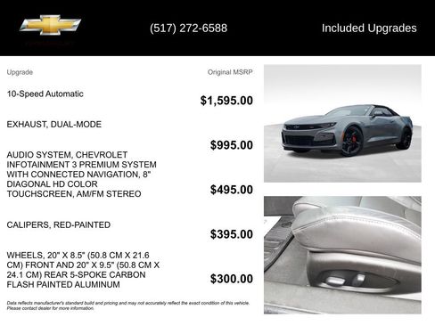 Used 2024 Chevrolet Camaro SS image 5