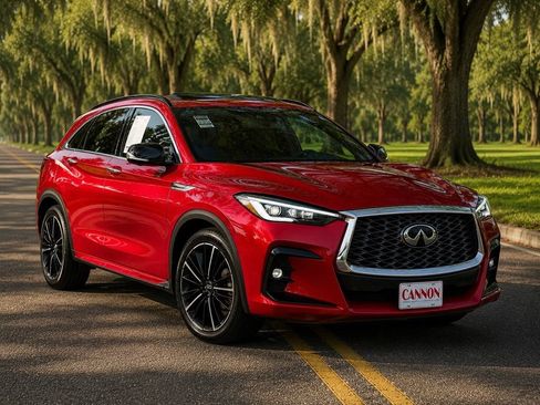 Used 2022 INFINITI QX55 Sensory w/ Lighting Package AWD/4WD image 2