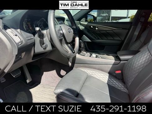 Certified 2023 INFINITI Q50 Red Sport 400 w/ Cargo Package AWD/4WD image 11