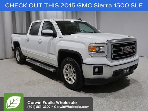Used 2015 GMC Sierra 1500 SLE w/ SLE Value Package AWD/4WD image 1