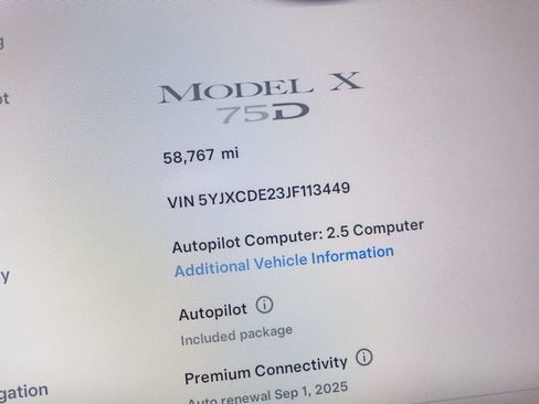 Used 2018 Tesla Model X 75D image 18
