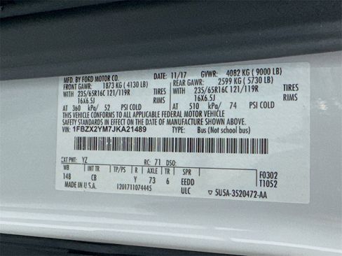 Used 2018 Ford Transit 350 XLT image 35