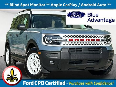 Certified 2025 Ford Bronco Sport Heritage w/ Convenience Package AWD/4WD image 1