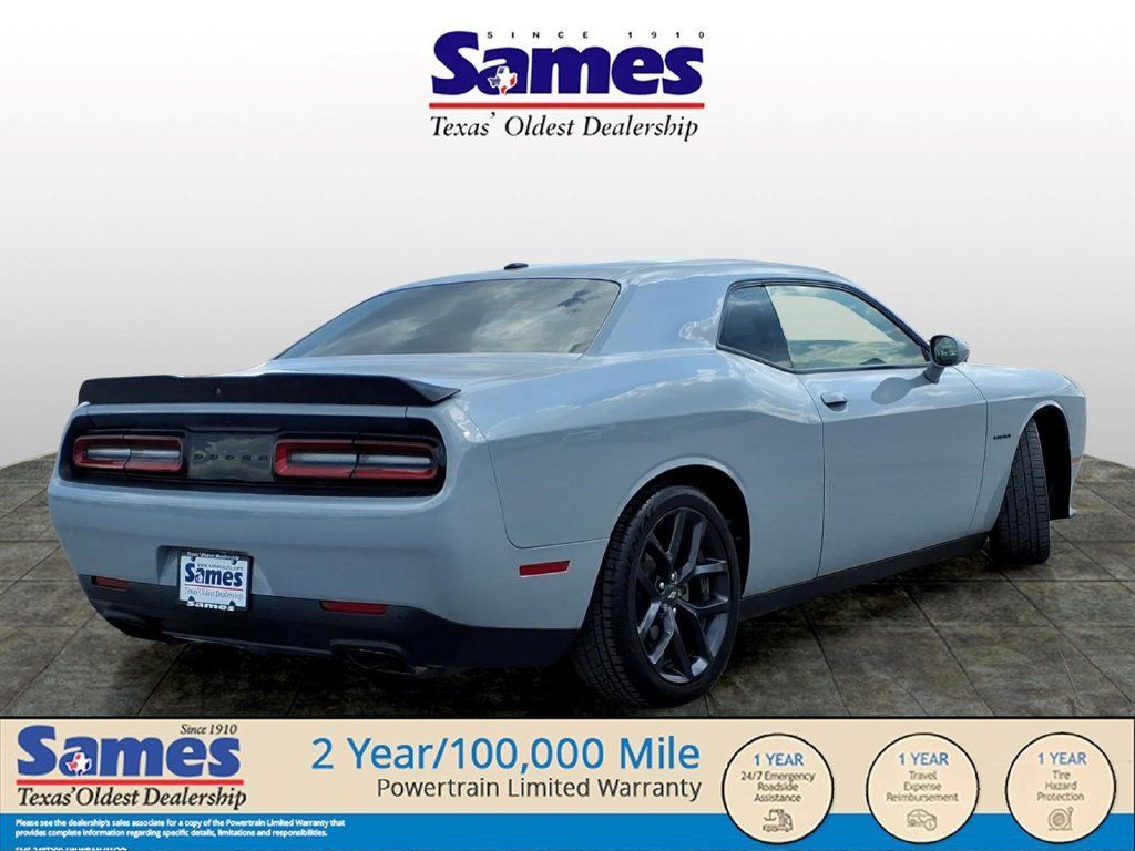 Used 2021 Dodge Challenger R/T w/ Blacktop Package RWD image 3