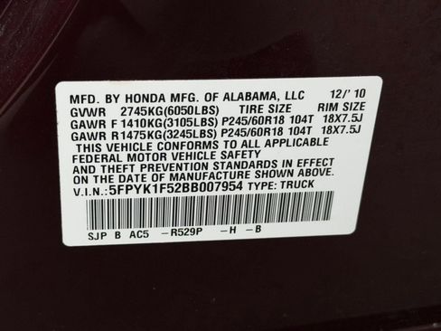 Used 2011 Honda Ridgeline RTL image 20