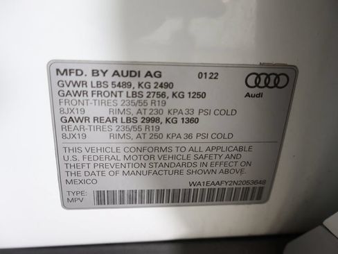 Used 2022 Audi Q5 2.0T Premium Plus w/ Premium Plus Package AWD/4WD image 57