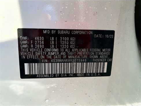 Used 2024 Subaru Legacy Limited image 32