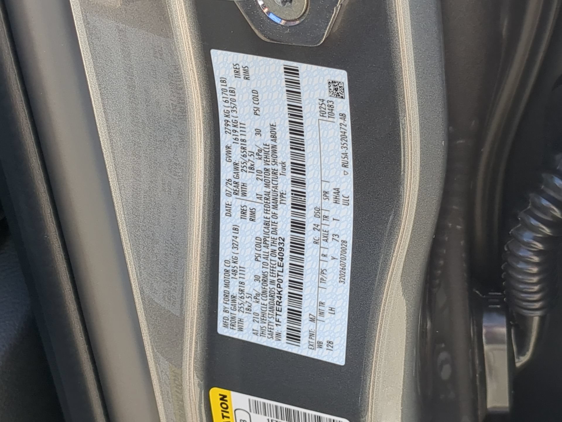New 2026 Ford Ranger Lariat w/ Convenience Package AWD/4WD image 75