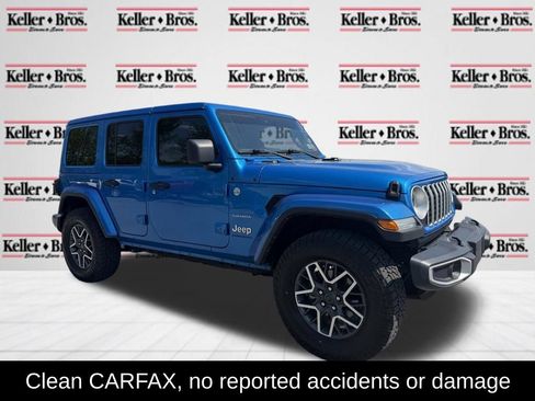 Used 2024 Jeep Wrangler Unlimited Sahara AWD/4WD image 1