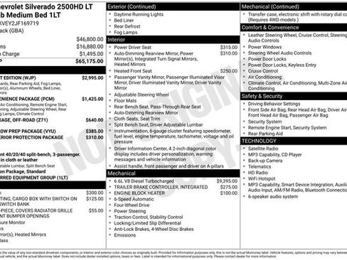 Used 2018 Chevrolet Silverado 2500 LT w/ Midnight Edition image 2