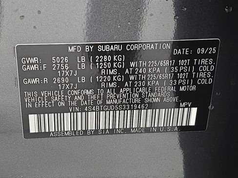 Used 2025 Subaru Outback Wilderness image 36