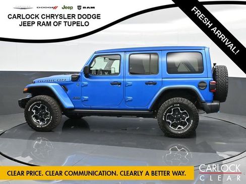 Used 2023 Jeep Wrangler Unlimited Rubicon 4xe w/ Steel Bumper Group image 9