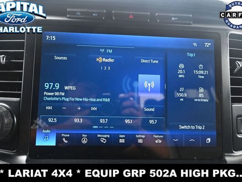 Used 2021 Ford F150 Lariat w/ Equipment Group 502A High AWD/4WD image 14
