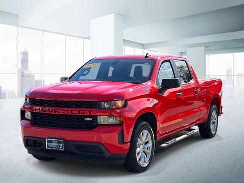 Used 2020 Chevrolet Silverado 1500 Custom w/ Custom Value Package AWD/4WD image 1