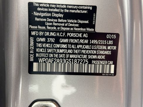 Certified 2016 Porsche 911 GT3 RS image 20