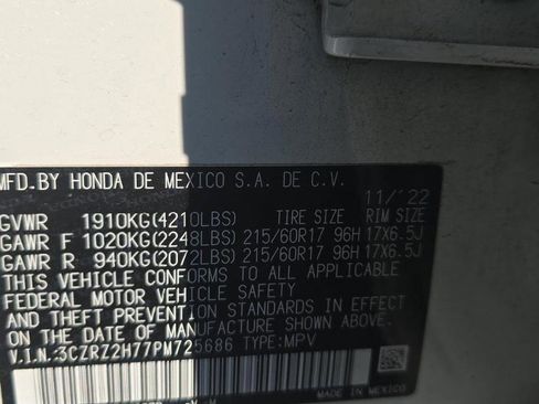 Used 2023 Honda HR-V EX-L image 34