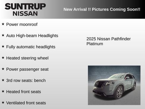 Used 2025 Nissan Pathfinder Platinum w/ Cargo Package image 11