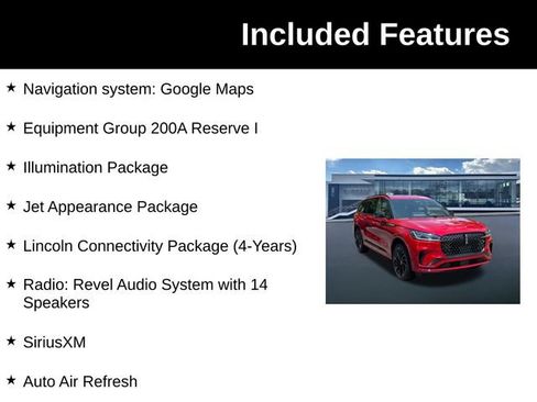 New 2026 Lincoln Aviator Reserve w/ Jet Appearance Package AWD/4WD image 6