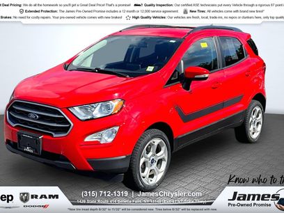 Used 2021 Ford EcoSport SE w/ SE Convenience Package