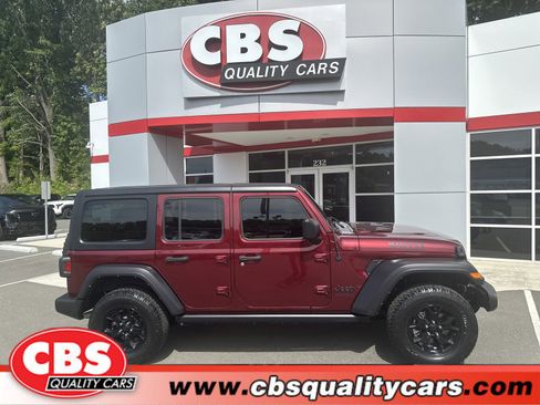 Used 2022 Jeep Wrangler Unlimited Sport AWD/4WD image 1