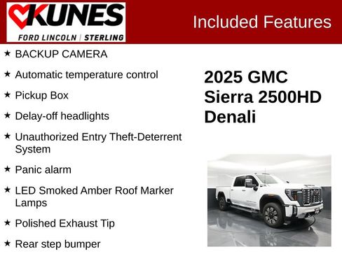 Used 2025 GMC Sierra 2500 Denali AWD/4WD image 3