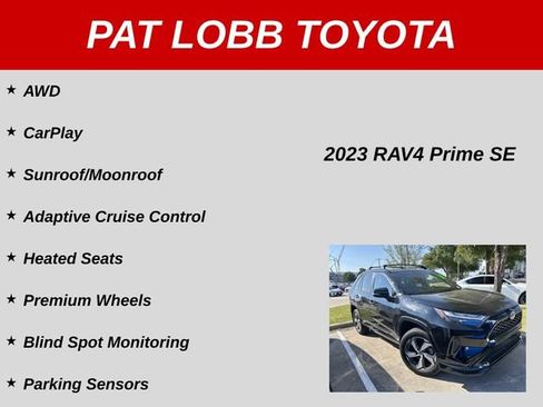 Used 2023 Toyota RAV4 SE w/ Weather & Moonroof Package AWD/4WD image 29