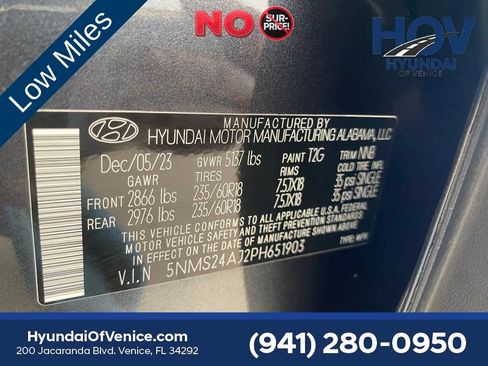 Certified 2023 Hyundai Santa Fe SEL w/ Cargo Package FWD image 72