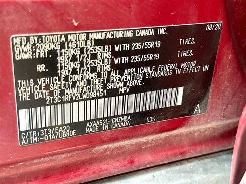 Used 2020 Toyota RAV4 XLE Premium FWD image 22
