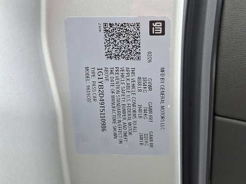 New 2026 Chevrolet Corvette Stingray Preferred Cpe w/ Z51 Performance Package image 17