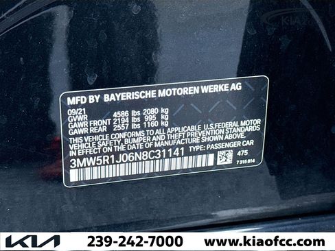 Used 2022 BMW 330i Sedan w/ Convenience Package image 43