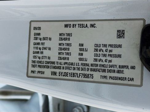 Used 2020 Tesla Model 3 Long Range image 39