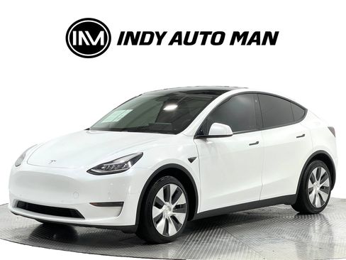 Used 2021 Tesla Model Y Long Range AWD/4WD image 8