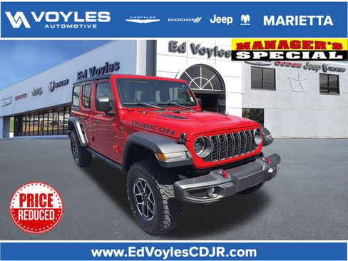 Used 2025 Jeep Wrangler Unlimited Rubicon AWD/4WD image 1