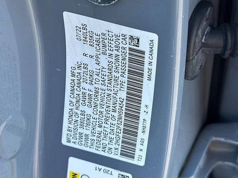 Used 2022 Honda Civic Sport image 30
