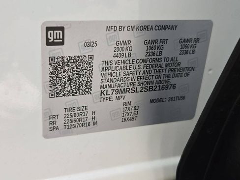 Used 2025 Chevrolet TrailBlazer LT AWD/4WD image 56