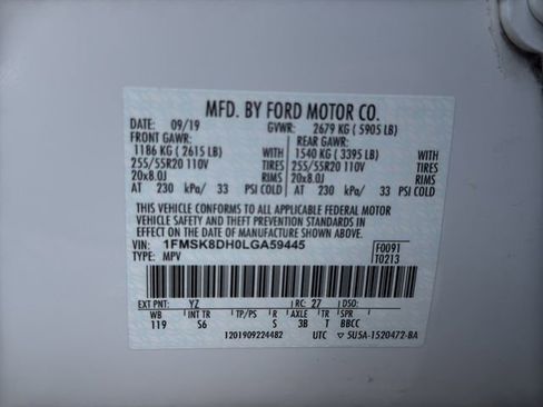 Used 2020 Ford Explorer XLT w/ Equipment Group 202A AWD/4WD image 20