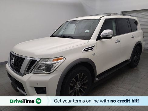 Used 2018 Nissan Armada Platinum w/ Captain Seat Package RWD image 1