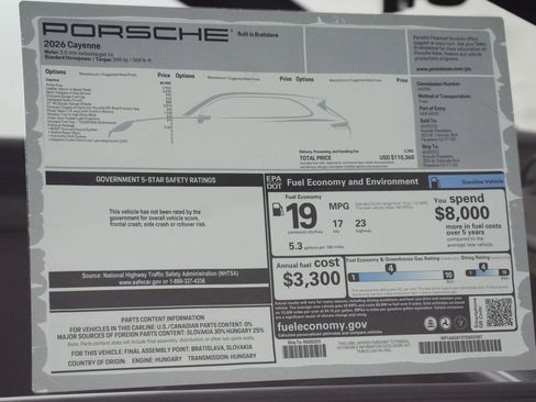 New 2026 Porsche Cayenne image 25