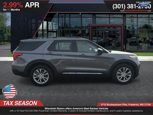 Used 2023 Ford Explorer XLT w/ Equipment Group 202A image 8
