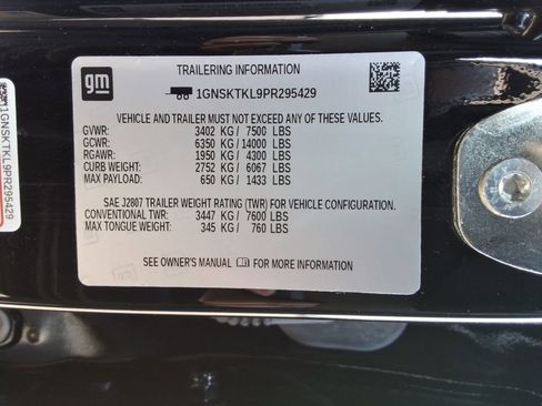 Used 2023 Chevrolet Tahoe High Country w/ Premium Package 2 AWD/4WD image 37
