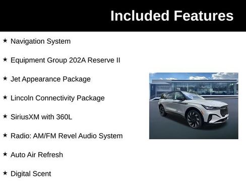 New 2026 Lincoln Nautilus Reserve w/ Jet Appearance Package AWD/4WD image 6
