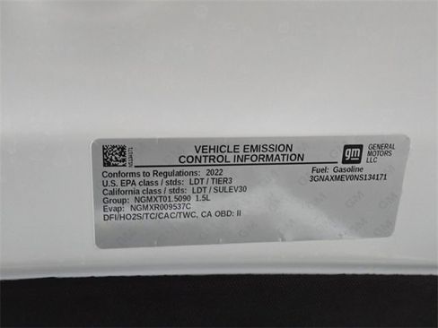 Used 2022 Chevrolet Equinox RS w/ RS Leather Package image 28