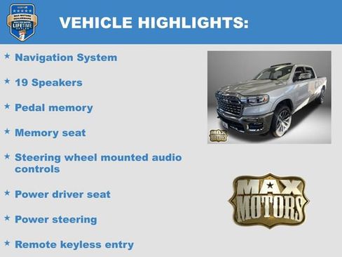 New 2026 RAM 1500 Limited w/ Trailer Tow Group AWD/4WD image 17