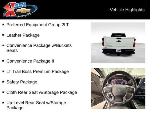 Certified 2021 Chevrolet Silverado 1500 LT Trail Boss w/ LT Trail Boss Premium Package image 2