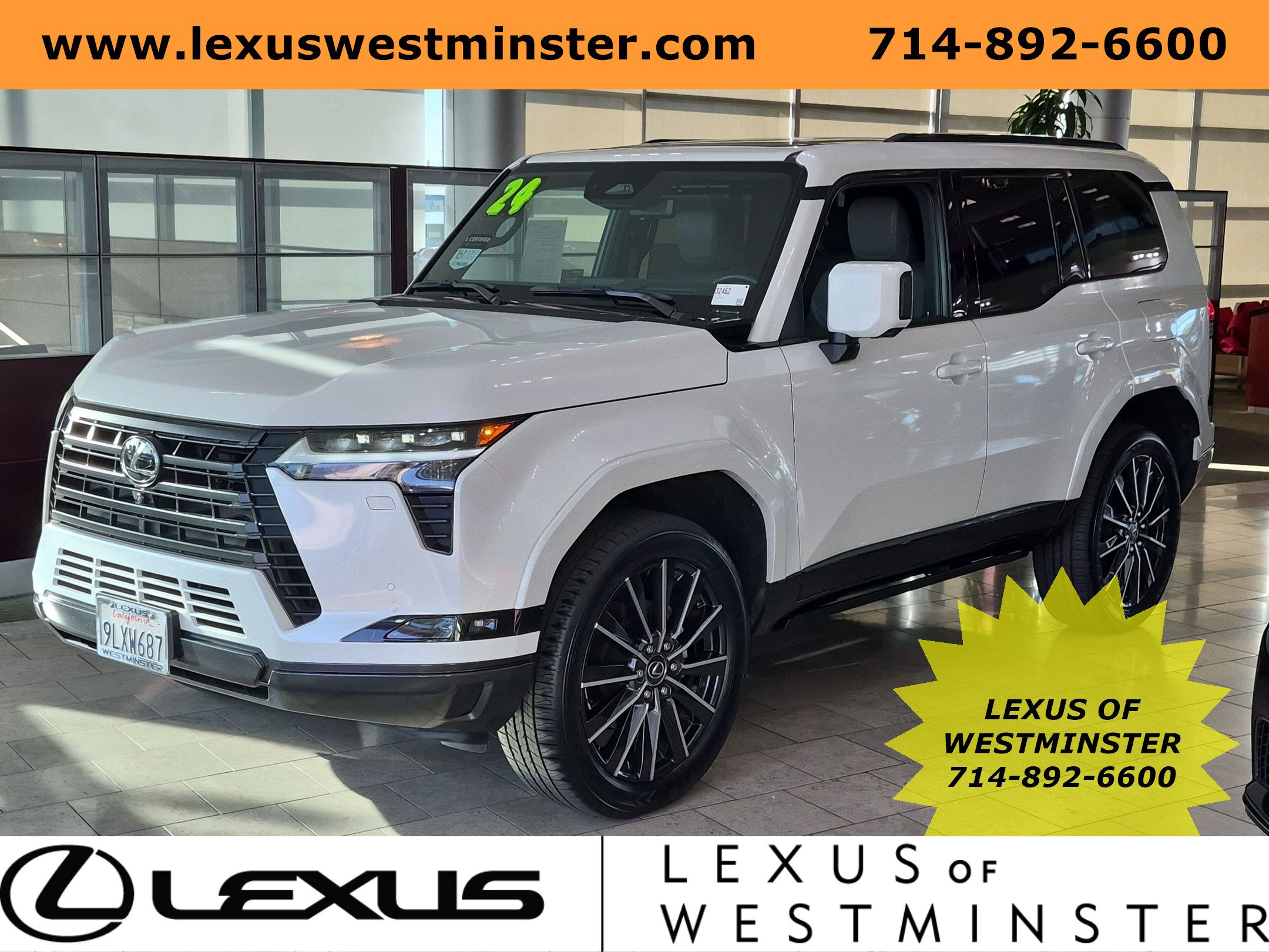 Certified 2024 Lexus GX 550 w/ Cold Area Package AWD/4WD image 1