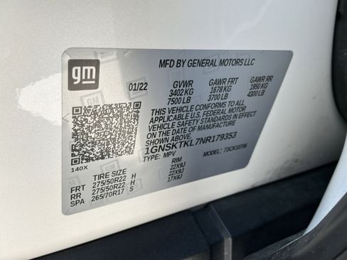 Used 2022 Chevrolet Tahoe High Country AWD/4WD image 36