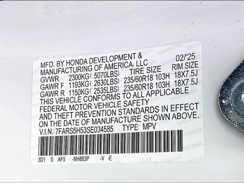 Used 2025 Honda CR-V Sport image 16