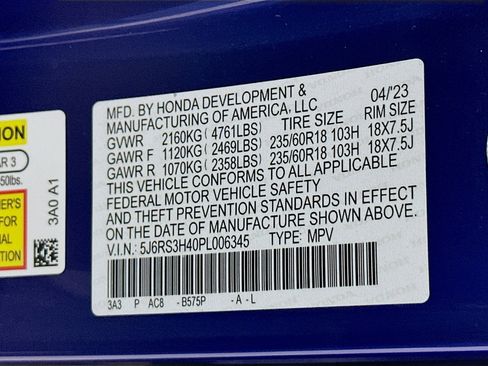 Used 2023 Honda CR-V EX image 12