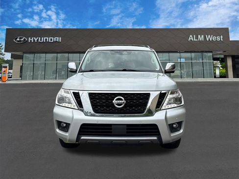 Used 2019 Nissan Armada Platinum w/ Captain's Chairs Package RWD image 2